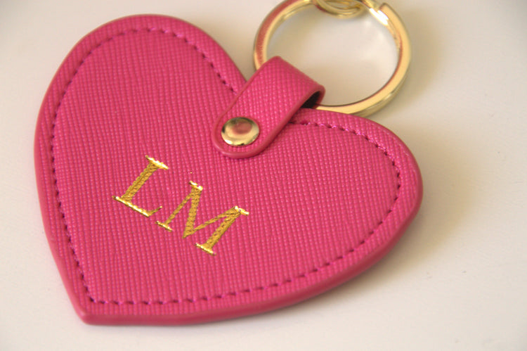 PERSONALISED LEATHER KEYRINGS
