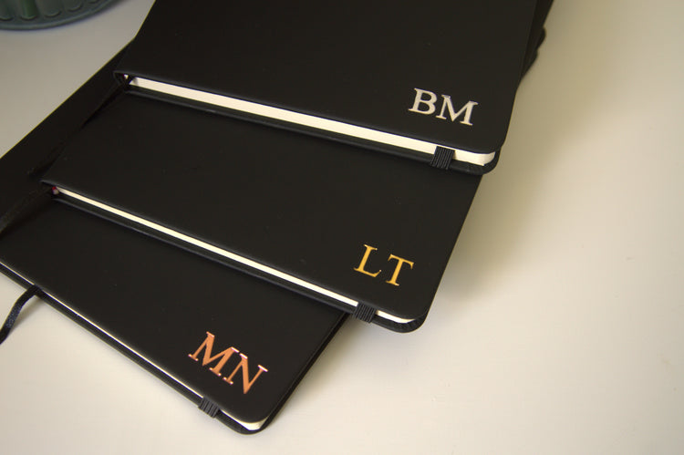 PERSONALISED PU LEATHER NOTEBOOK