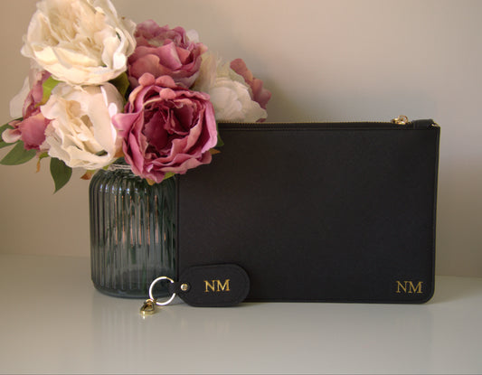 PERSONALISED CLUTCH AND KEYRING BUNDLE